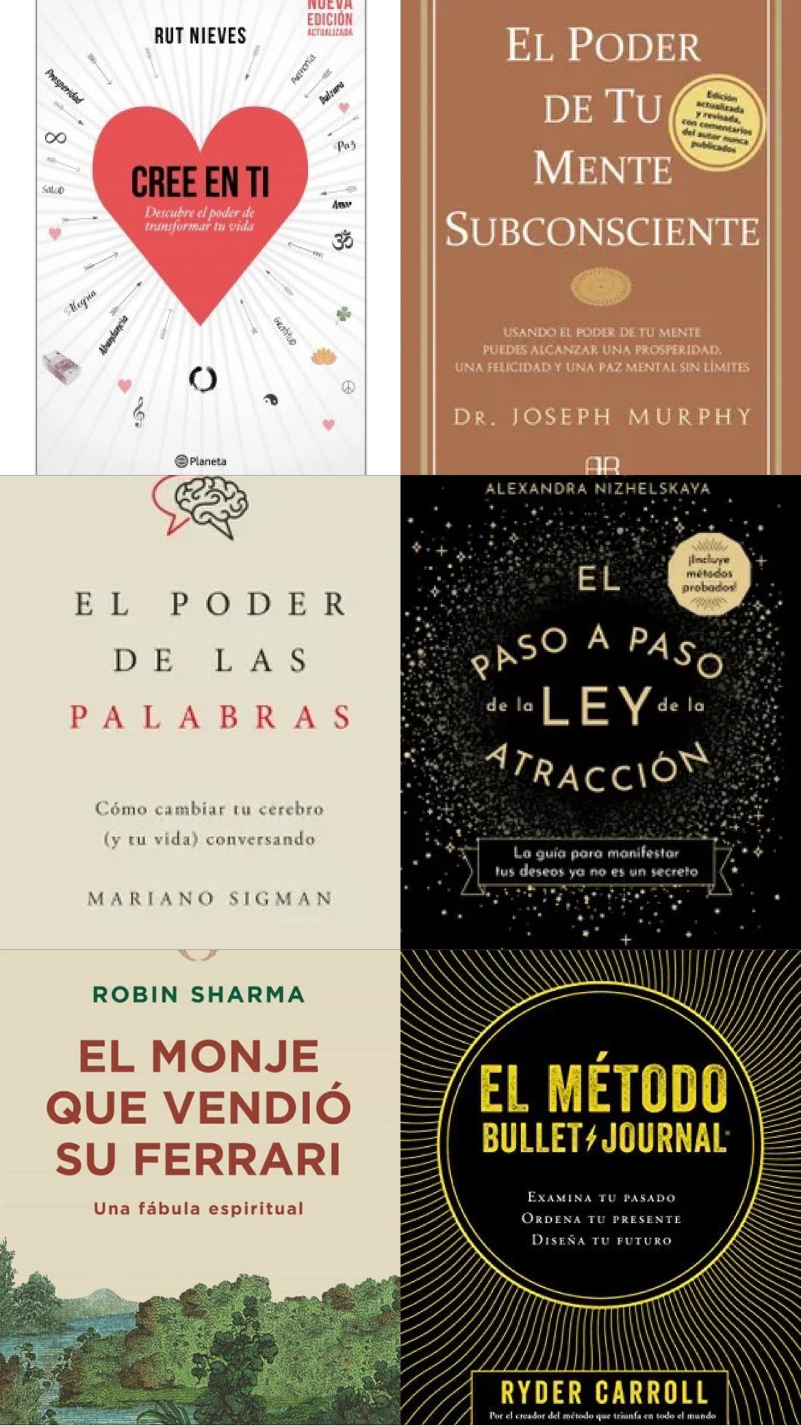 +100 libros de crecimiento y desarrollo personal