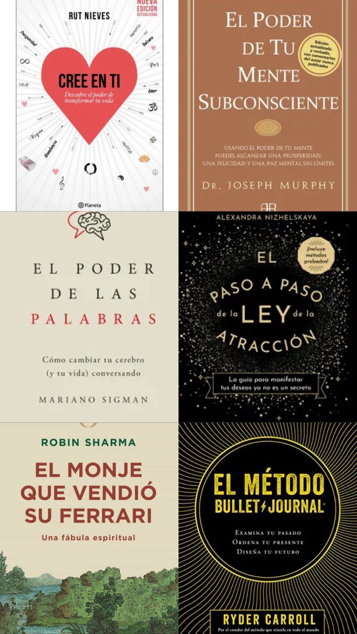 +100 libros de crecimiento y desarrollo personal